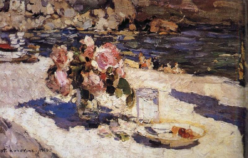 Seashore, Konstantin Korovin